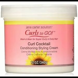 Jane Carter Solution Curls To Go Curl Cocktail Conditioning Styling Cream 12 oz.